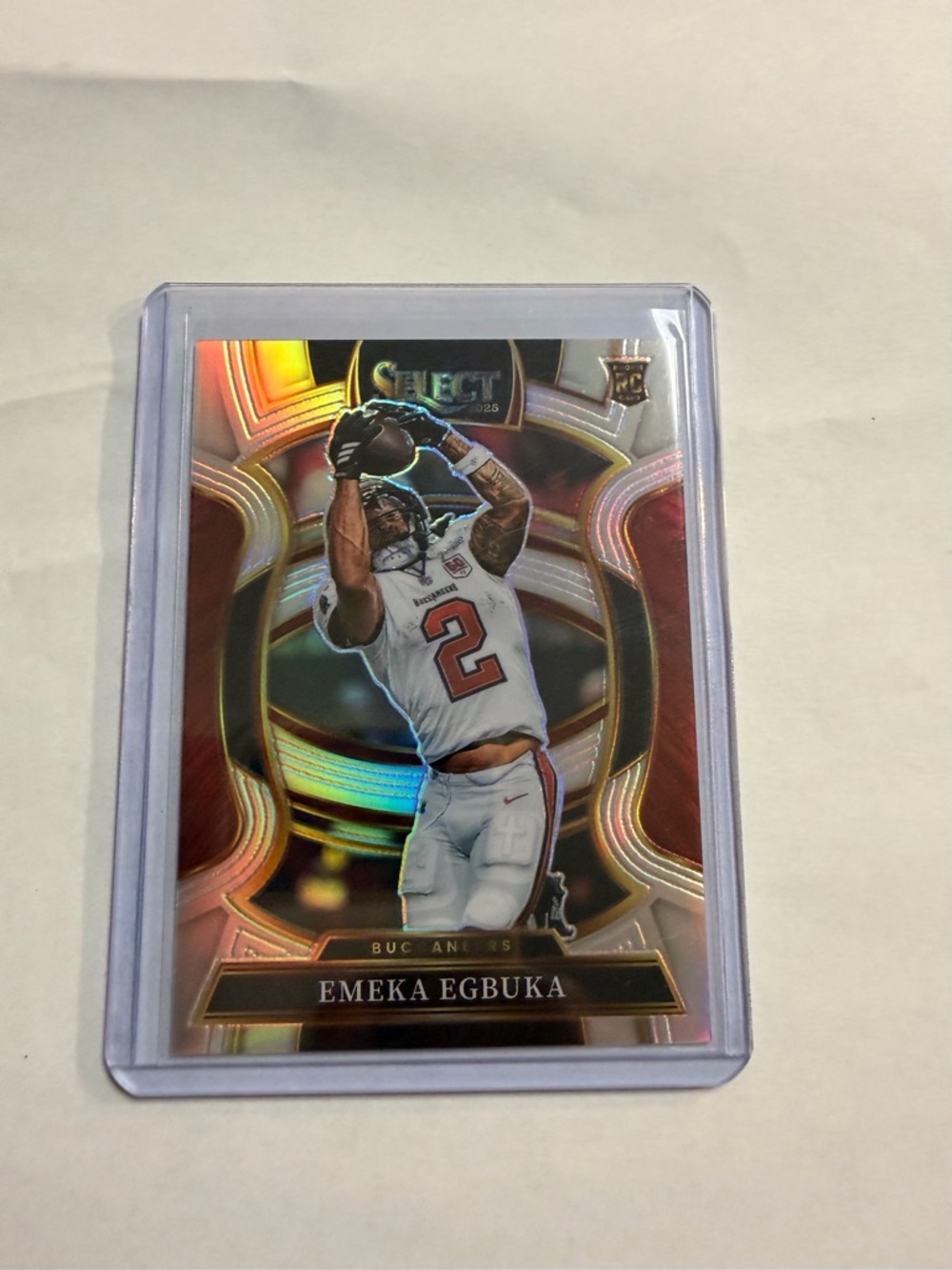 Panini Select Football Card - Emeka Egbuka -PRIZM